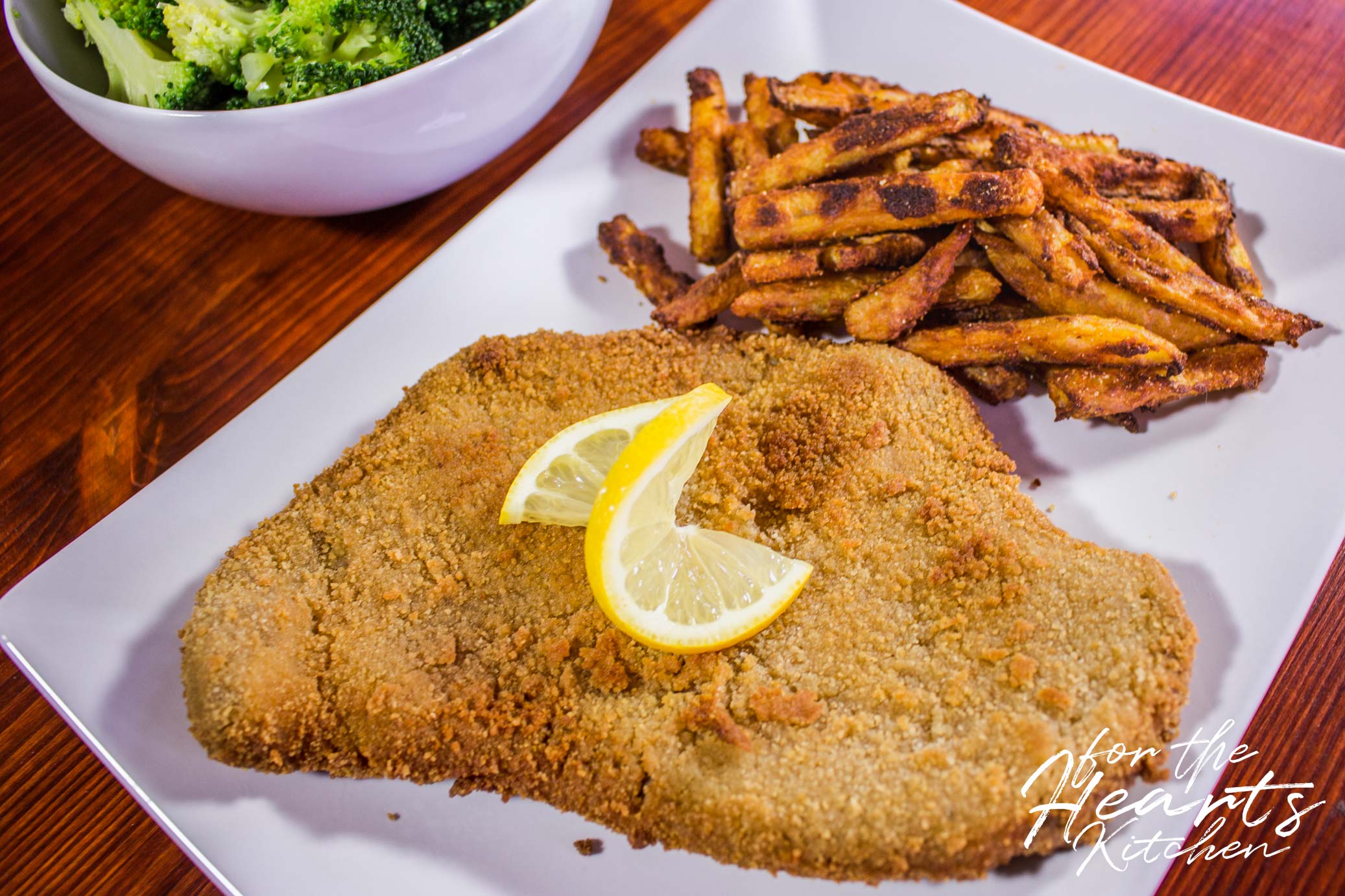 Veganes Seitan Schnitzel nach ftHK Art - for the Hearts Kitchen | die ...