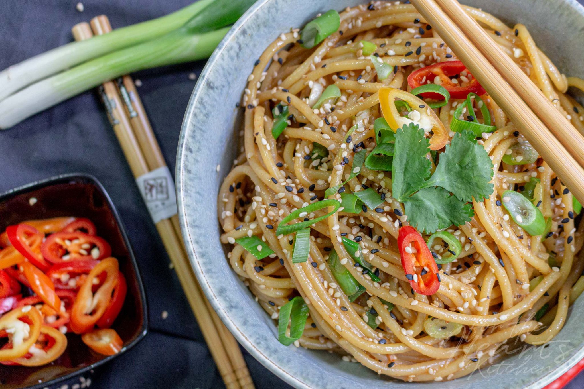 Geröstete Sesam Pasta