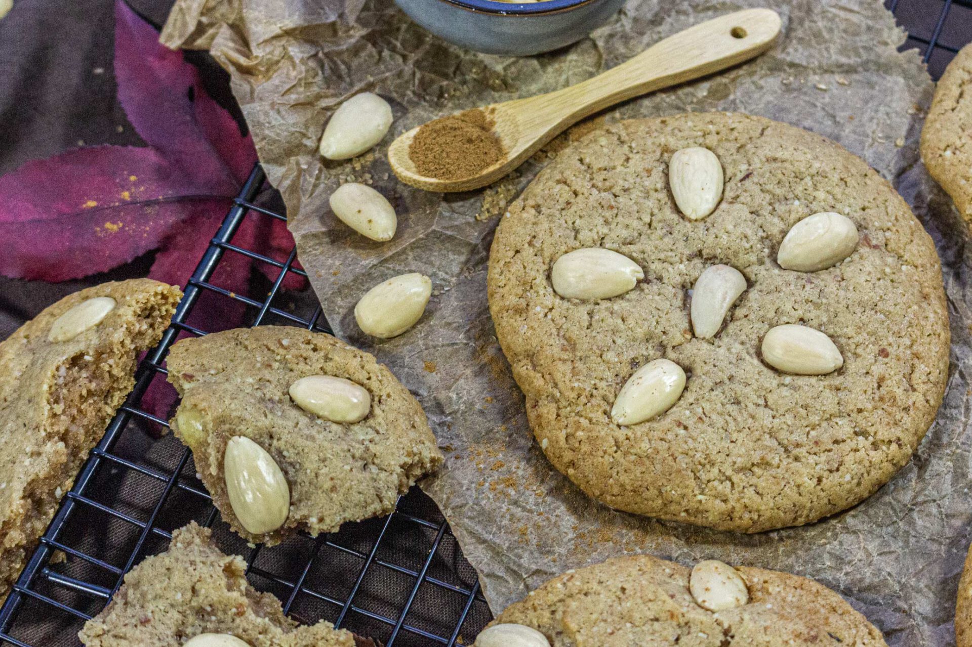 Mandel Spekulatius Soft Cookies - for the Hearts Kitchen | die Küche ...